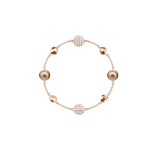 Swarovski Taşlı Rosegold  Bileklik  (Altın Kaplama)